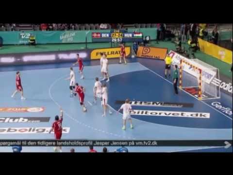 Denmark vs Hungary last 10 minutes 23 january 2013