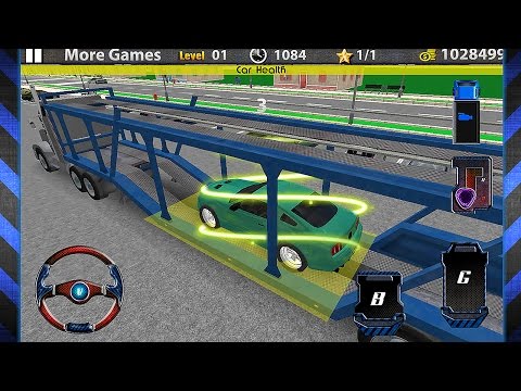 Car Transporter Truck Drive 3D - Gameplay Android