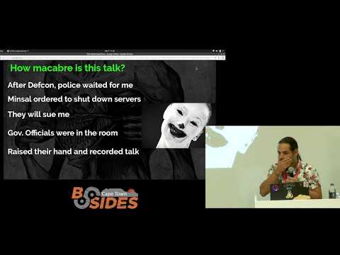 BSIDES CPT 2019 - Macabre stories of a hacker in the public health sector (Chile)- Philippe Delteil