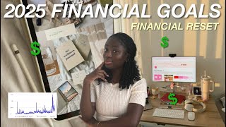 MY 2025 FINANCIAL GOALS 💸 saving, investing, budetting & how I'm going to achieve them