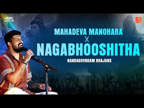നാഗഭൂഷിത പദങ്ങളും  |  Nagabhooshitha | Mahadeva Manohara | Nandagovindam bhjans | Vadakkumnadhana