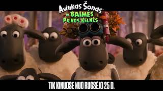 AVIUKAS ŠONAS IR BAIMĖS PILNOS KELNĖS - linksma animacija visai šeimai kinuose nuo rugsėjo 25 d.!
