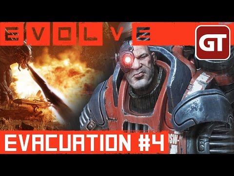 Evolve - Evacuation-Modus - Runde 4/5 - Assault-Klasse - Let's Play Evolve German