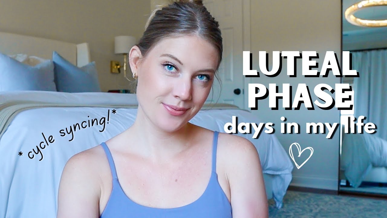 HOW I NURTURE MYSELF BEFORE MY PERIOD ❤️ luteal phase diml, home reno reveal, quality time with cole