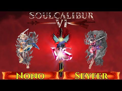 Soul Calibur VI (2.01) - Online ranked - Nono (Cassandra) VS Seyfer (Taki)