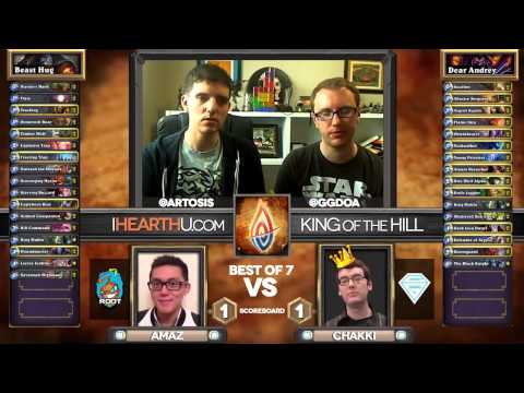 Hearthstone King of the Hill #19   Chakki vs Amaz