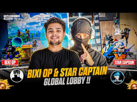 Bixi Op & Star Captain VS Global Lobby 🔥 Intense Solo vs Squad in Conqueror | BGMI / Pubg Mobile