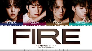 Download lagu SEVENTEEN (Hiphop Team) - 'FIRE' Lyrics [Color Coded_Han_Rom_Eng] mp3