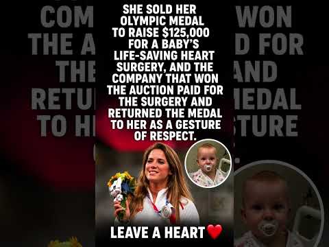 She Sold Her Olympic Medal To Save A Baby… Then THIS Happened! ????❤️ #Shorts