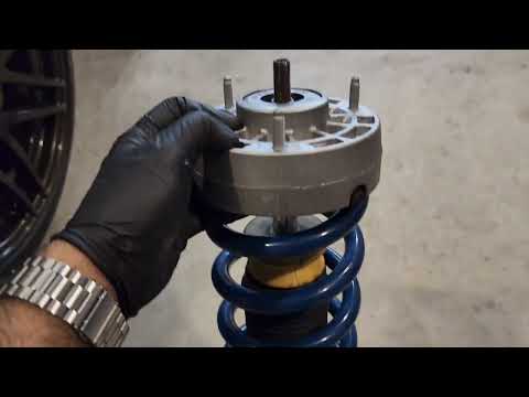 BMW E70 X5M - Strut Mount DIY / Spring Replacement - Part 2 | 4K
