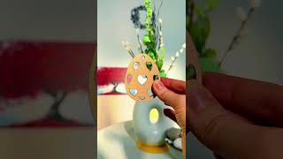 Wooden Easter Eggs - Set of 4