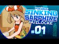 Third Time's The Charm! Pokemon Sinking Sapphire Nuzlocke w/ ShadyPenguinn [01 - Twitch Stream]