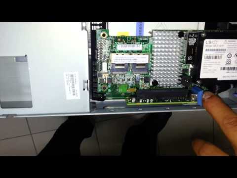 IBM x3550M3 х3650M3 RAID Controller (ServeRaid M5000) Battery Replacement