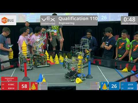 2018 VRC Engr Q110 - 6106C 8261A vs 231X 2019F - 93 to 87