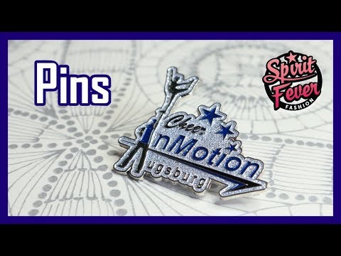 Unboxing CheerInMotion cheerleading Pins