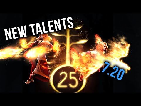 Dota 2 Big New Talent Changes - MOST OP & IMBA Talents - Patch 7.20