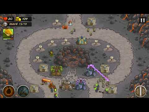 [Walkthrough] (Android) Kingdom Rush ► Level 11 Forsaken Valley (Campaign)