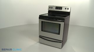 Electric Range Disassembly