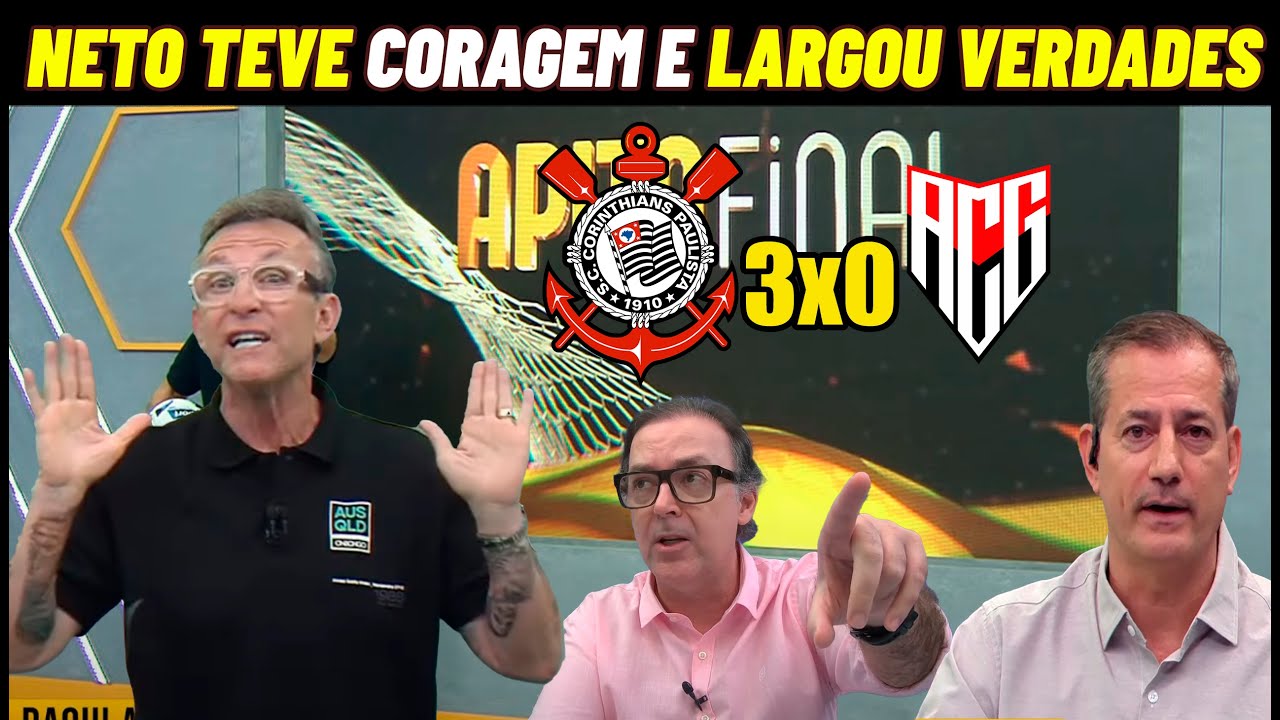 CORINTHIANS TÁ FAZENDO OS ANTIS PERDER A LINHA ! CORINTHIANS 3X0 ATLETICO GOIANIENSE