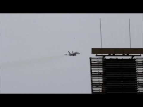 F-18 Super Hornet in action