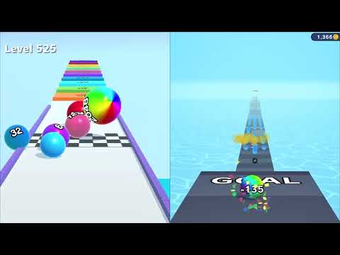 🆚 BALL RUN 2048 vs CALCULATE BALL All Levels Gameplay Walkthrough iOS 2