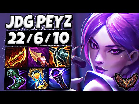 Kaisa vs Ezreal ADC [ Peyz + QuadraKill ] Patch 25.5 Korea Grandmaster ✅