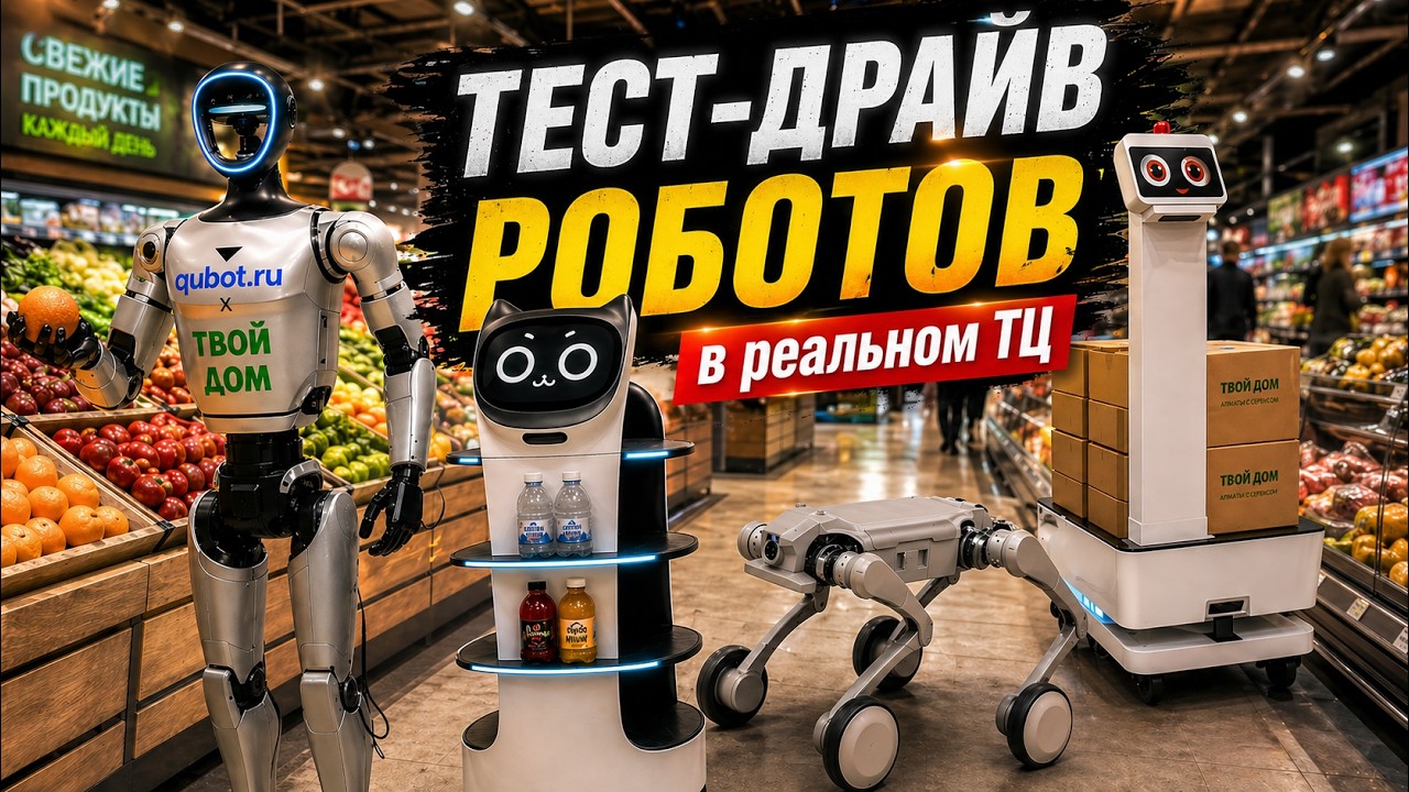 Будущее уже здесь? Роботы в Реальном ТЦ