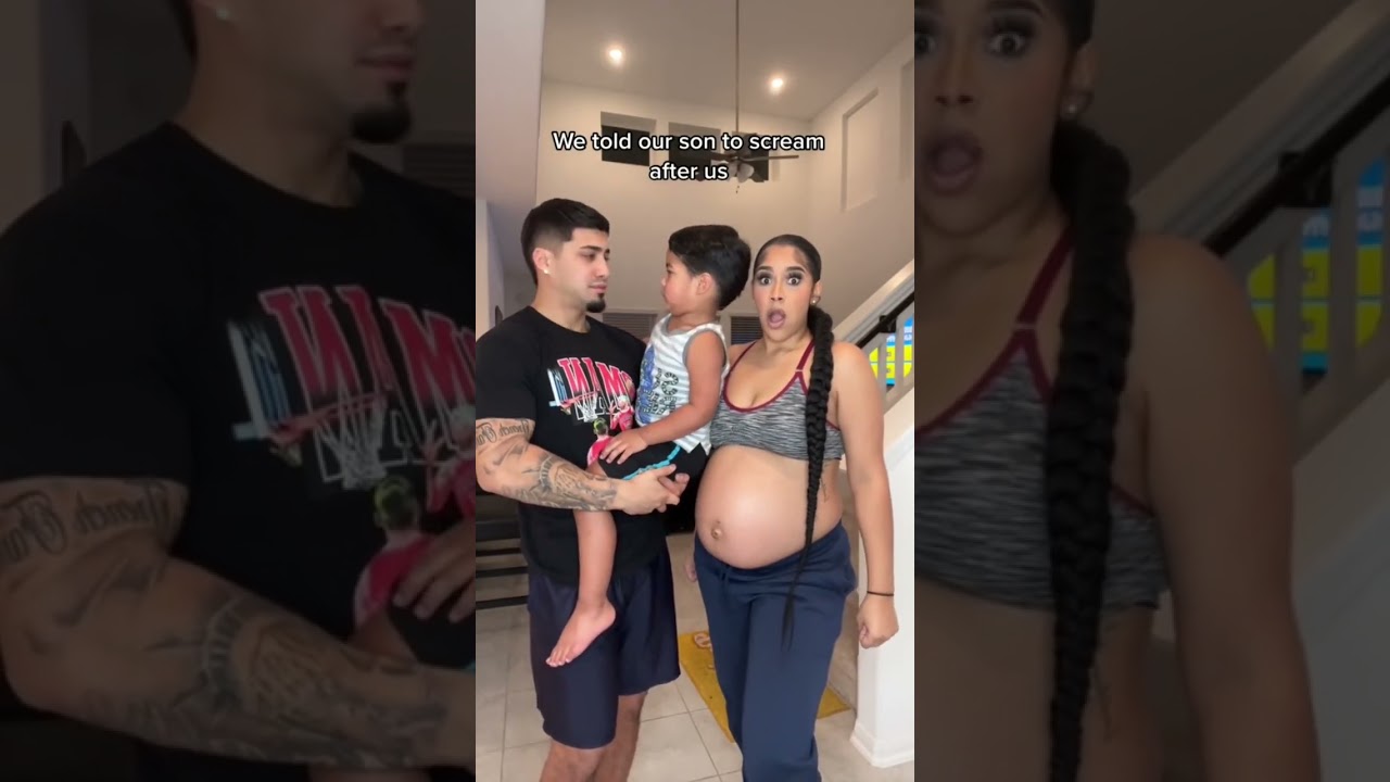 Son does this after mom and dad prank him 😳 #shorts