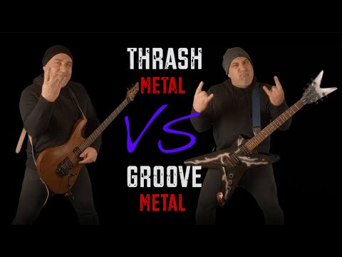 Thrash Metal VS Groove Metal (Guitar Riffs Battle)