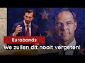 Baudet vs. Rutte over "Herstelfonds": Dit vergeven mensen u niet!