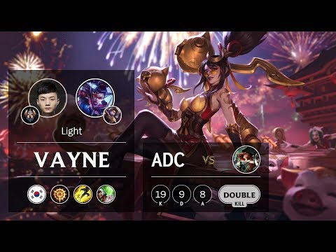 Vayne ADC vs Miss Fortune - KR Challenger Patch 9.24