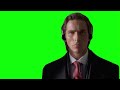 American Psycho Patrick Bateman Walking Meme Green Screen