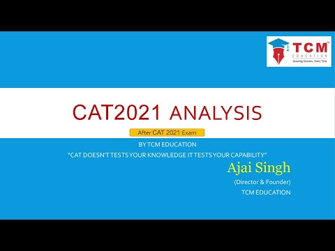 CAT 2021 Analysis (All slots) #cat_exam ,#iim