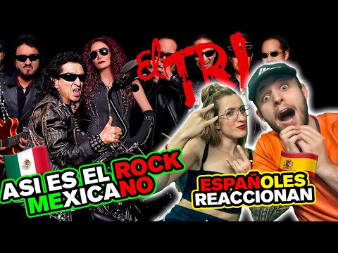SPANIARDS REACT TO MEXICAN ROCK FOR THE FIRST TIME! 🇲🇽 | EL TRI - ROLLING STONES -