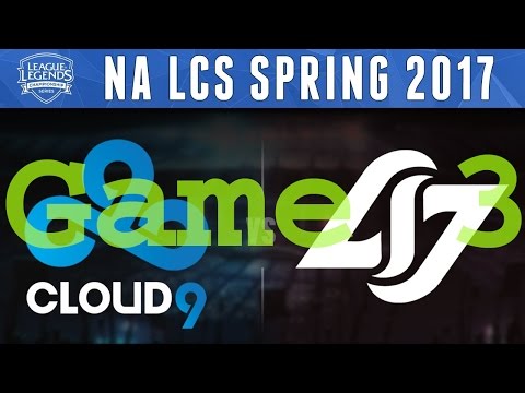 Highlights: NA LCS Spring 2017 - C9 vs CLG Game 3