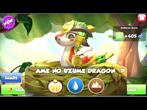 Hatched Ame no Uzume Dragon-Dragon Mania Legends | Final Divine Event | DML