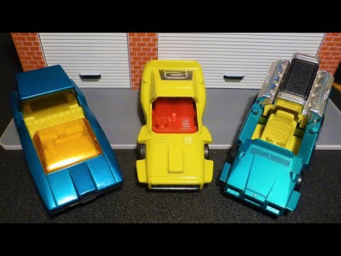 Matchbox Soopa Coopa - Woosh - N - Push & Tyre Fryer - Die wilden 70er