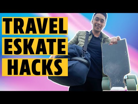 How To Travel With Your Electric Skateboard: Tips and Tricks