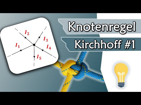 What does the node rule say? 1. Kirchhoff's law | DC technology #8