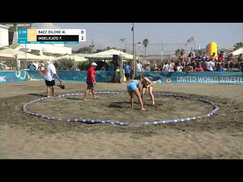 1/2 Women's BW - 60 kg: M. BAEZ DILONE (ESP) v. F. INDELICATO (ITA)