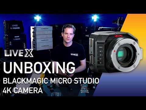 Unboxing: Blackmagic Micro Studio 4K Camera