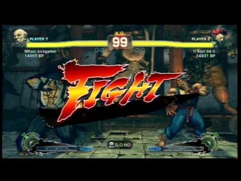 SSF4 [A vs A]: MKaio kickgamer(#11 Gouken) vs ll Axel 84 ll(#37 Akuma) Ep.203