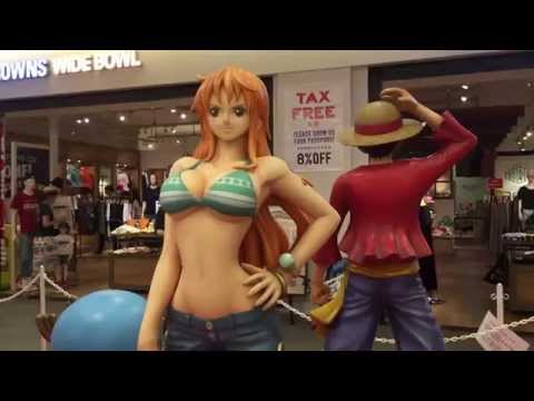 Life size One piece in Tokyo Japan 2015 - YouTube