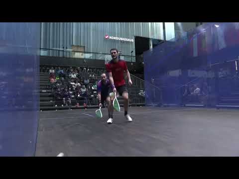 Gregoire Marche - Bernat Jaume (highlights) - ESF European Team Squash Championships 2023