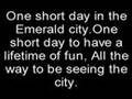 One short day - Wicked the musical (With lyrics)