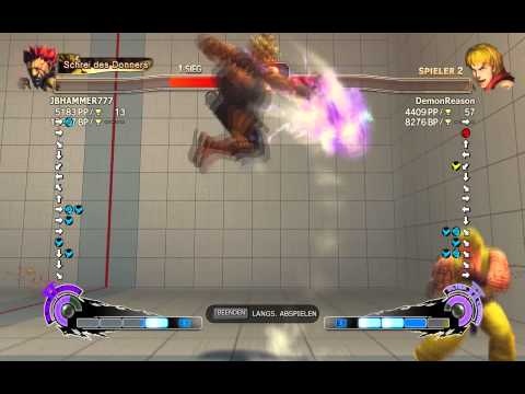 JBHAMMER777 (AKuma) vs DemonReason (Ken) ENdless 10 Matches SSf4 AE