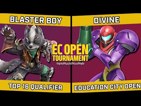 Blaster Boy (Wolf) vs Divine (Samus) - Education City Open