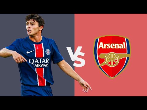 João Neves vs Arsenal | All defense & passes! | UCL 2024/2025 Semi-Finals 1st Leg 29/4/2025