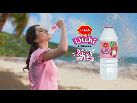 PRAN Litchi Drink | Refresh Your Feelings | English