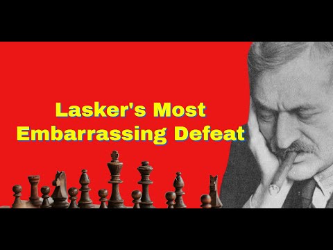 Emanuel Lasker's Most Embarrassing Defeat | Horatio Caro vs Emanuel Lasker: Berlin 1890